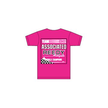 Team Associated/Reedy '80'S T-Shirt - Pink Xx-Large