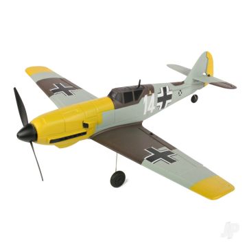 Top RC Hobby Messerschmitt BF-109 RTF Ready-To-Fly RC Plane (450mm) (Mode 2)