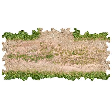 Crawler Park 2x T-Junction w/ Grass – 1/24 & 1/18 RC Car Off Road Track Circuit