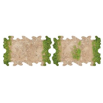 Crawler Park 4x Dirt & Grass ¼ Straight – 1/24 & 1/18 RC Car Off Road Track