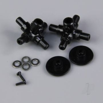Twister Plastic Rotor Head Assembly (for BO-105)