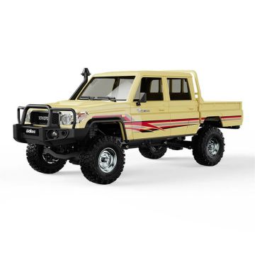 UDI RC Toyota Land Cruiser RTR 1/18 Double Cab RC Truck - Sand