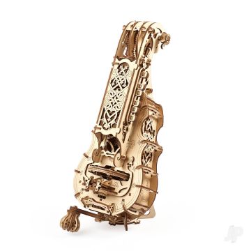 UGears Steampunk Hurdy-Gurdy Musical Instrument Mechanical Wood Construction Kit