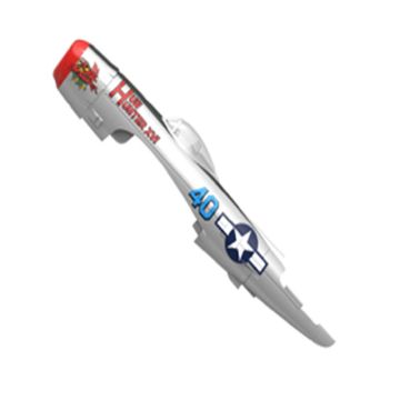 Volantex Fuselage (Includes Motor, Gear Box, Canopy, Pilot And Receiver