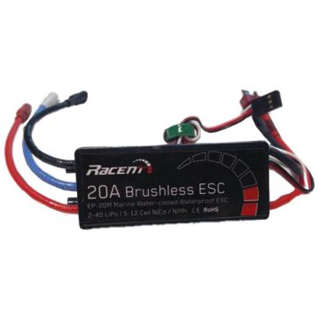 Volantex 20A Brushless Marine ESC Water-Cooled w/XT60 (Blade / SR65BL / SR48BL)