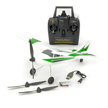 Volantex Trainstar Mini V2 (400mm) RTF RC Trainer Plane w/Gyro - Green