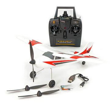Volantex Trainstar Mini V2 (400mm) RTF RC Trainer Plane w/Gyro - Red