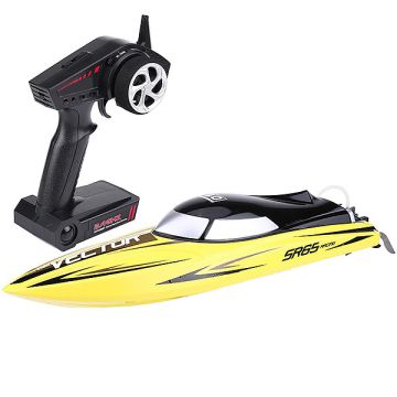 Volantex Racent Vector SR65CM Brushless RTR Racing RC Boat - Yellow (EU Plug)