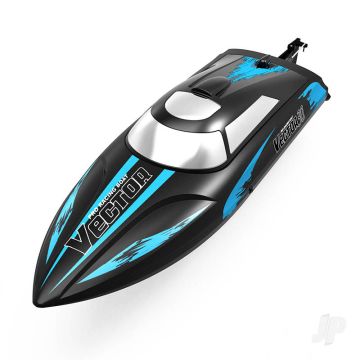 Volantex Vector 30 Brushed RTR RC Racing Boat (Black) 