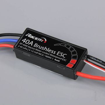 Volantex 40A Brushless Marine ESC Water-Cooled w/XT60 (792-4 Racent Atomic)