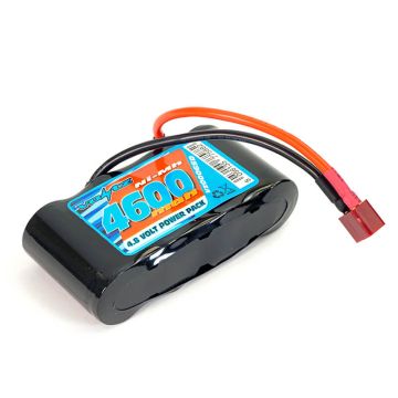 Voltz 4600mah 4.8v NiMH Side By Side Battery Pack w/Deans Connector Plug