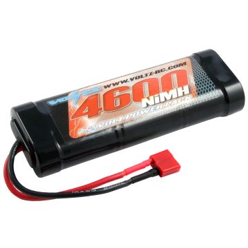 Voltz 4600mAh 7.2v NiMH RC Car Battery Stick Pack w/Deans T Connector
