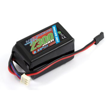 Voltz 2500mAH 2S 7.4V LiPo Rx Receiver Hump Battery Pack for RC Car Plane Boat