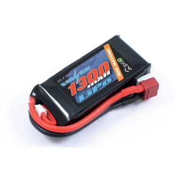 Voltz 1300mAh 3S 11.1v 30C LiPo RC Battery w/Deans Connector Plug
