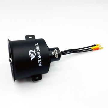 XFLY 70mm Ducted Fan (12blade) 3060-Kv2000 Motor (6s Pro Ver)