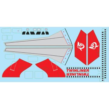 Xfly Twinliner Decal Sheet