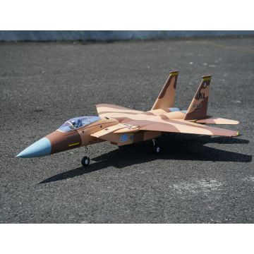 XFLY F-15 Eagle (710mm) ARTF (no Tx/Rx/Batt/Cgr) Twin EDF RC Fighter Jet – Desert