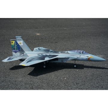 XFLY F-15 Eagle (710mm) ARTF (no Tx/Rx/Batt/Cgr) Twin EDF RC Fighter Jet – Grey
