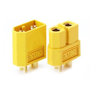 Etronix XT-60 Gold Plated Connector Male & Female ET0796