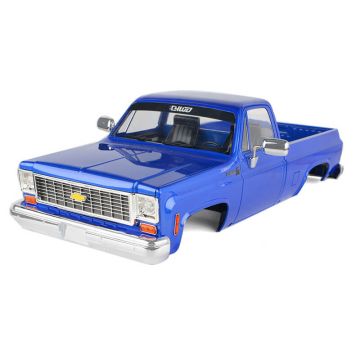 RC4WD 1:10 Chevrolet K10 Scottsdale RC Car Hard Body Set (Blue)