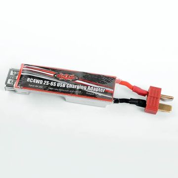 RC4WD 2S-6S USB Charging Adapter w/Deans T Plug