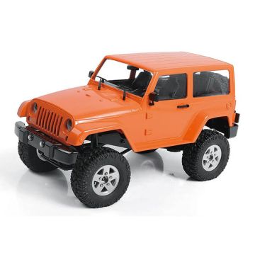 RC4WD 1/18 Gelande 2 RTR RC Crawler Truck w/Black Rock Body Set – Orange