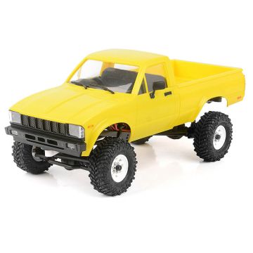 RC4WD 1/24 Trail Finder 2 RTR RC Crawler Truck w/Mojave 2 Hard Body Set – Yellow