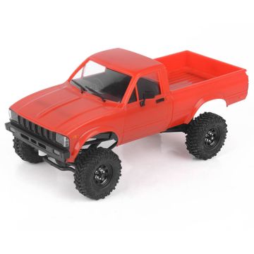 RC4WD 1/24 Trail Finder 2 RTR RC Crawler Truck w/Mojave 2 Hard Body Set – Red