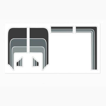 RC4WD Toyota 79-81 Body Decals (Grey)