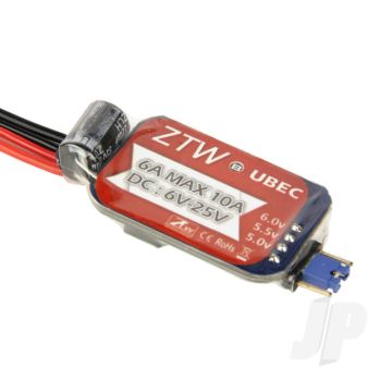 ZTW UBEC 6A Brushless RC Plane Universal Battery Elimination Circuit