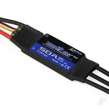 ZTW Beatles G2 50A SBEC 32-Bit Brushless RC Plane ESC (2-4 Cell LiPo)