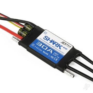 ZTW Shark G2 30A SBEC 32-Bit Water Cooled Brushless RC Boat Marine ESC (2-4 LiPo)