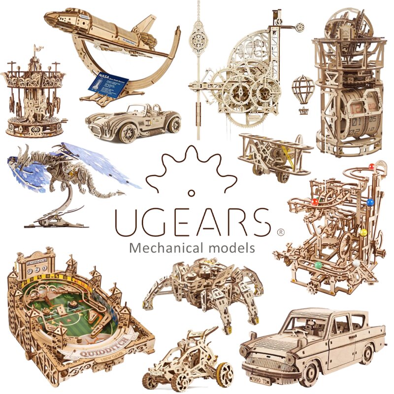 Ugears Wooden Models